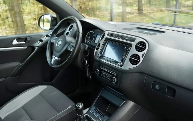 Volkswagen Tiguan cena 59900 przebieg: 182000, rok produkcji 2013 z Lubomierz małe 704